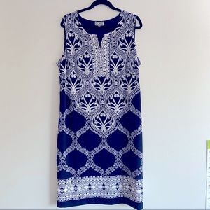 Navy & White JM Collection Dress 🛥